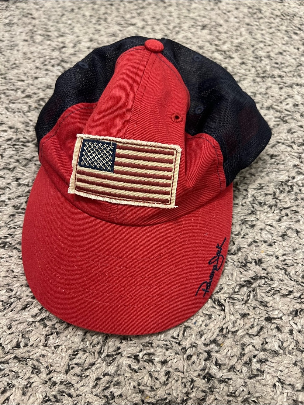 The Original Panama Jack American Flag Baseball Cap